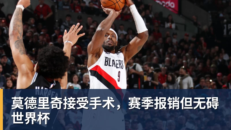 莫德里奇接受手术,赛季报销但无碍世界杯