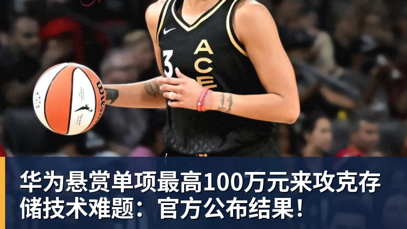 华为悬赏单项最高100万元来攻克存储技术难题:官方公布结果!